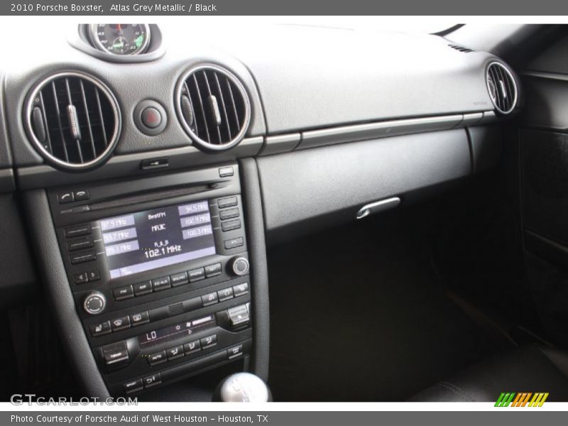 Atlas Grey Metallic / Black 2010 Porsche Boxster