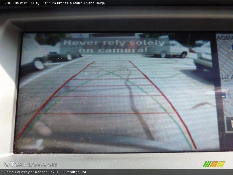 Platinum Bronze Metallic / Sand Beige 2008 BMW X5 3.0si