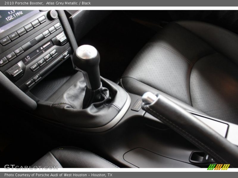 Atlas Grey Metallic / Black 2010 Porsche Boxster