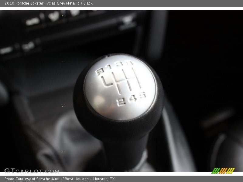 Atlas Grey Metallic / Black 2010 Porsche Boxster