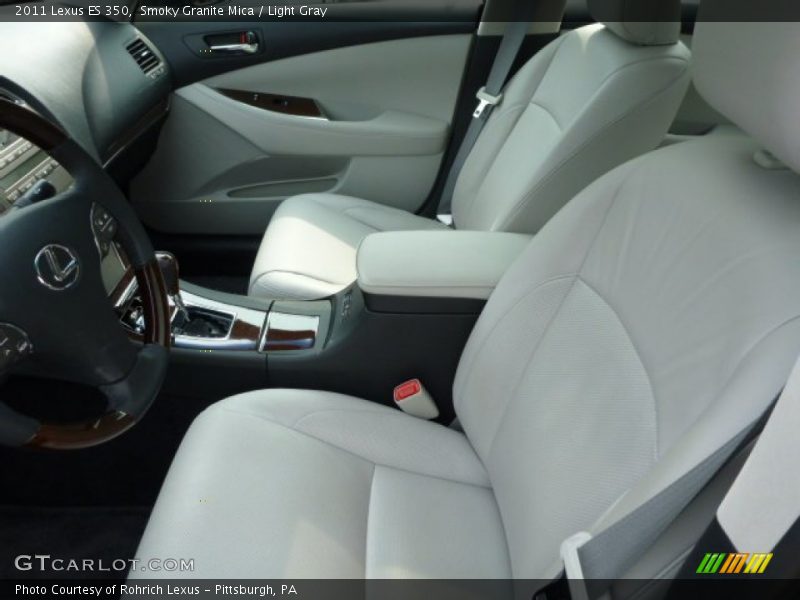 Smoky Granite Mica / Light Gray 2011 Lexus ES 350