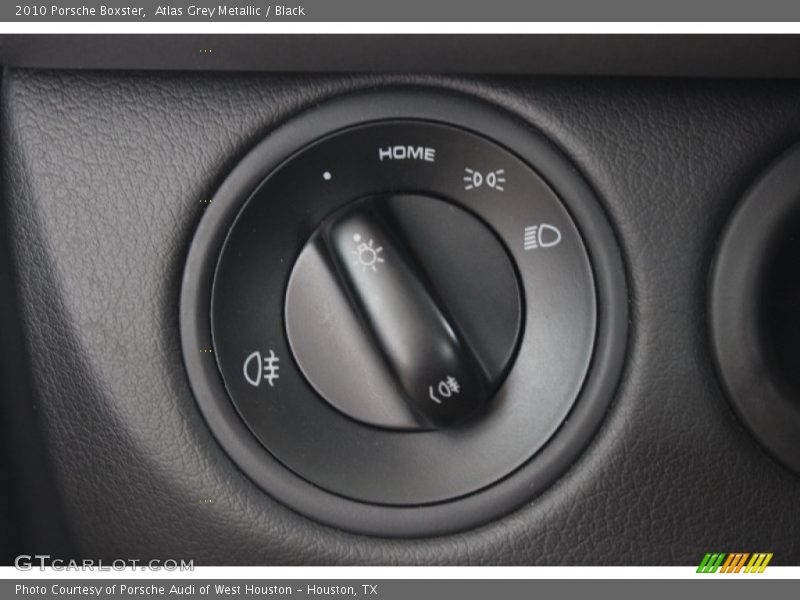 Atlas Grey Metallic / Black 2010 Porsche Boxster