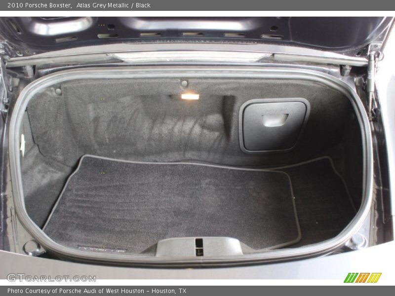 Atlas Grey Metallic / Black 2010 Porsche Boxster