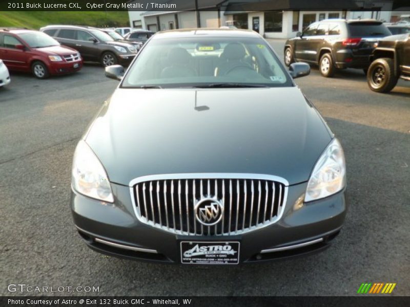 Cyber Gray Metallic / Titanium 2011 Buick Lucerne CXL