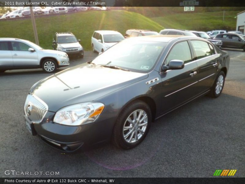 Cyber Gray Metallic / Titanium 2011 Buick Lucerne CXL