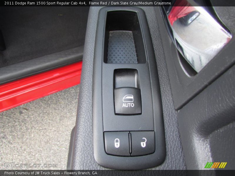 Flame Red / Dark Slate Gray/Medium Graystone 2011 Dodge Ram 1500 Sport Regular Cab 4x4