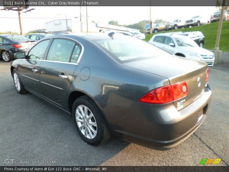 Cyber Gray Metallic / Titanium 2011 Buick Lucerne CXL