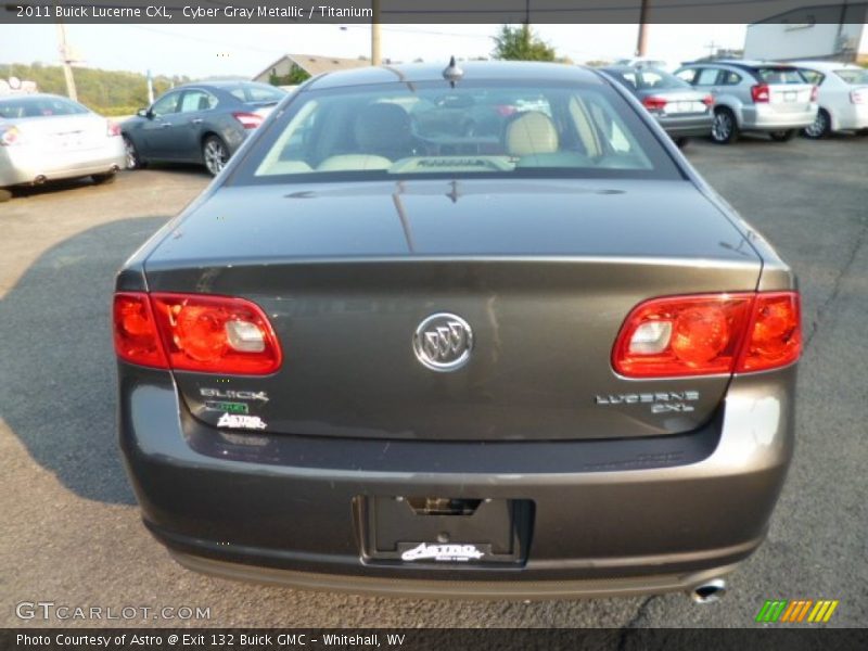 Cyber Gray Metallic / Titanium 2011 Buick Lucerne CXL