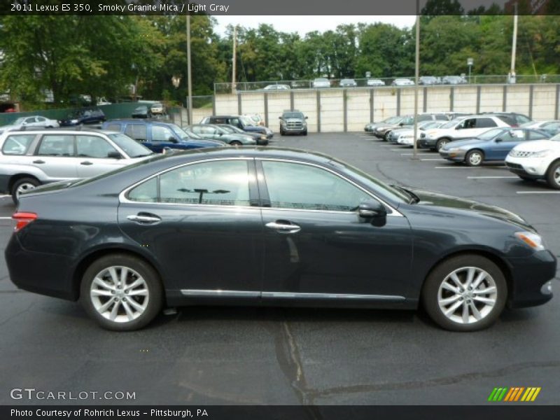 Smoky Granite Mica / Light Gray 2011 Lexus ES 350