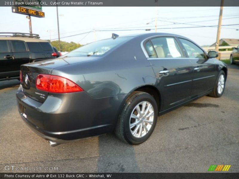 Cyber Gray Metallic / Titanium 2011 Buick Lucerne CXL