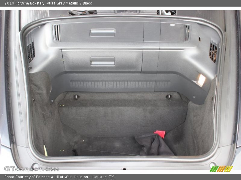 Atlas Grey Metallic / Black 2010 Porsche Boxster