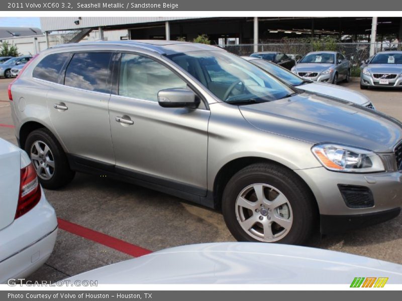 Seashell Metallic / Sandstone Beige 2011 Volvo XC60 3.2