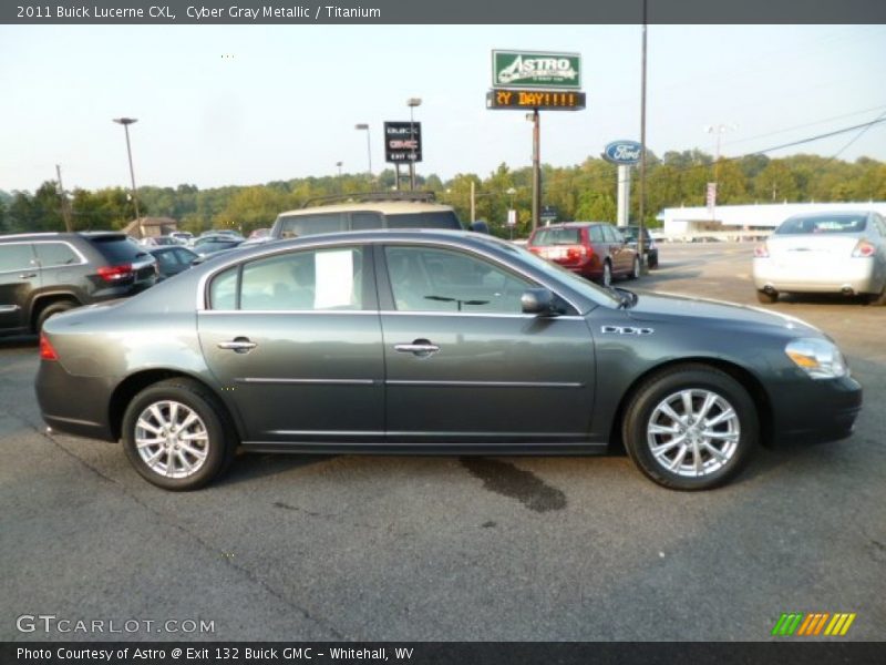 Cyber Gray Metallic / Titanium 2011 Buick Lucerne CXL