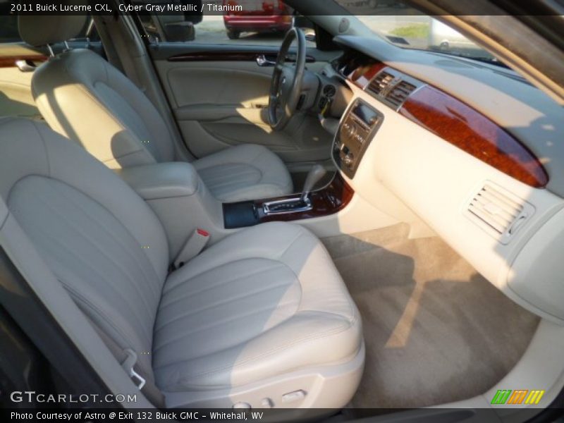 Cyber Gray Metallic / Titanium 2011 Buick Lucerne CXL