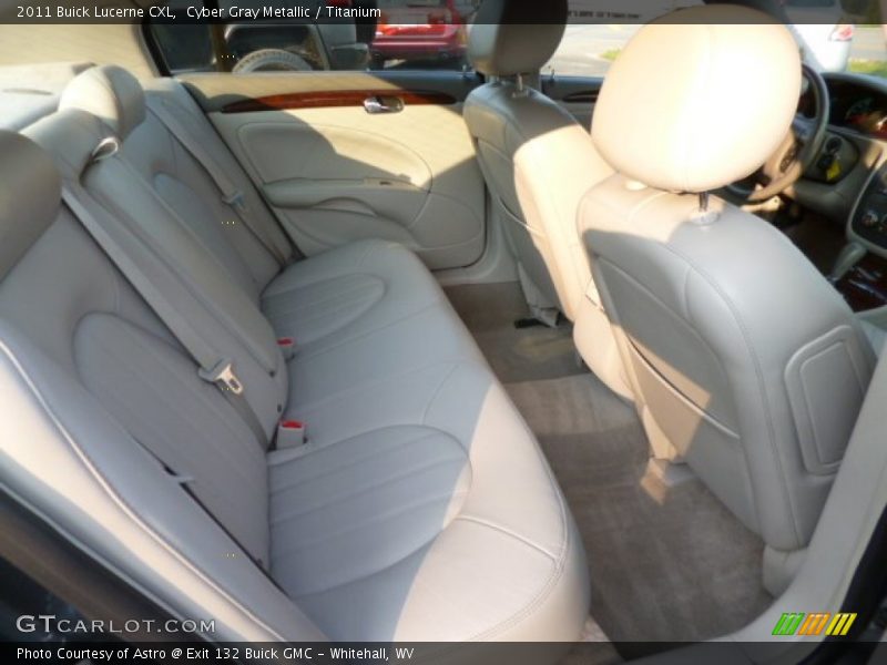 Cyber Gray Metallic / Titanium 2011 Buick Lucerne CXL