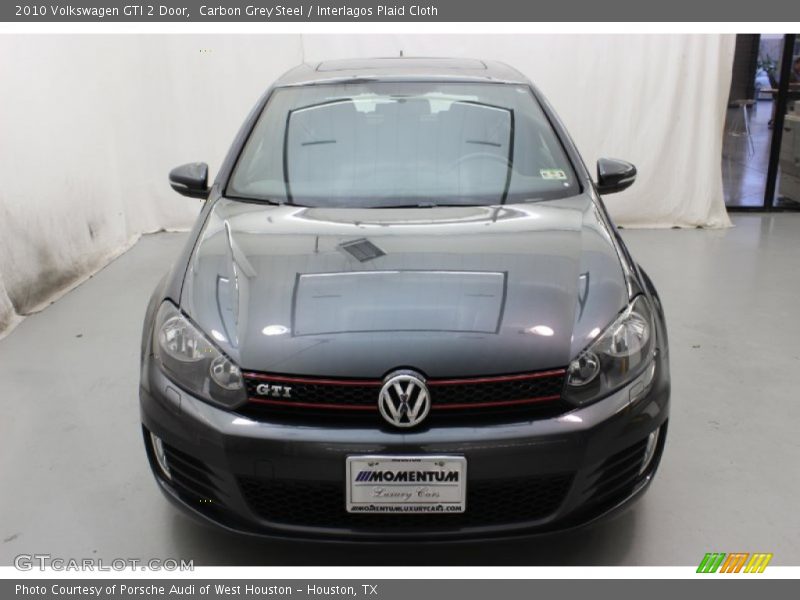 Carbon Grey Steel / Interlagos Plaid Cloth 2010 Volkswagen GTI 2 Door