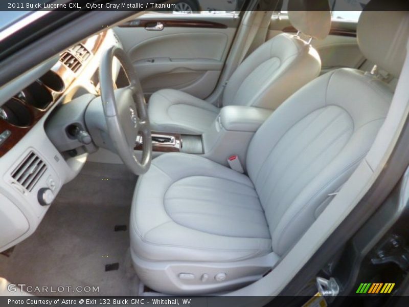 Cyber Gray Metallic / Titanium 2011 Buick Lucerne CXL