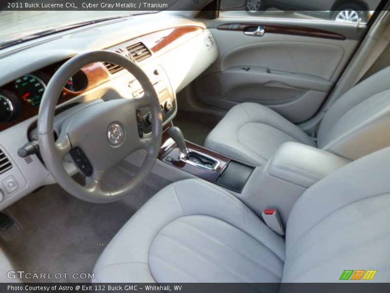 Cyber Gray Metallic / Titanium 2011 Buick Lucerne CXL