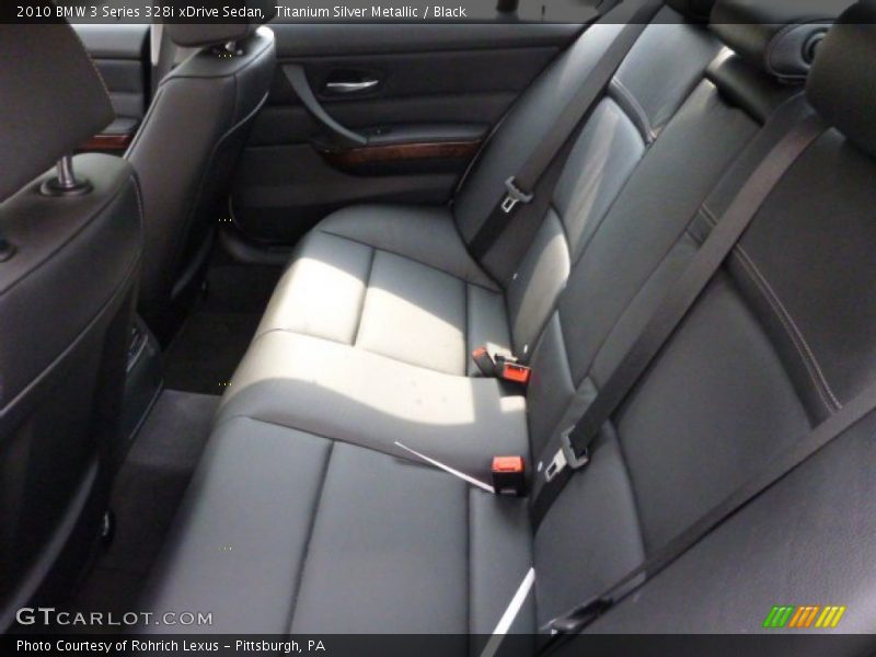 Titanium Silver Metallic / Black 2010 BMW 3 Series 328i xDrive Sedan