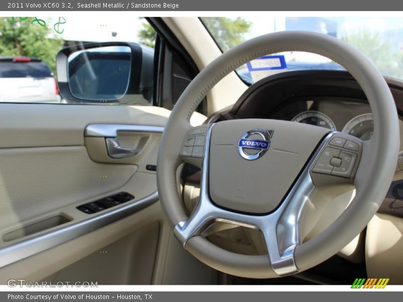 Seashell Metallic / Sandstone Beige 2011 Volvo XC60 3.2