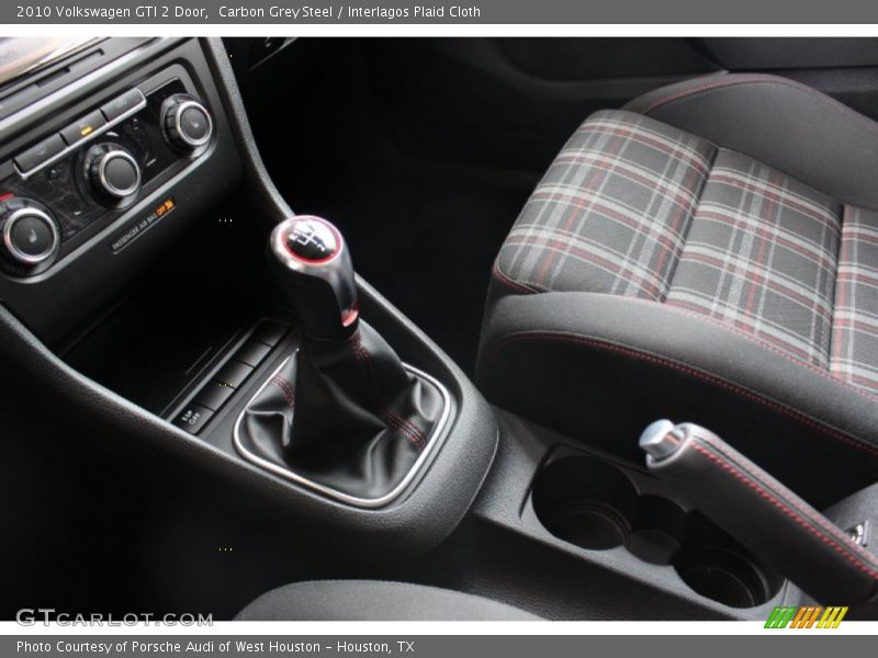 Carbon Grey Steel / Interlagos Plaid Cloth 2010 Volkswagen GTI 2 Door