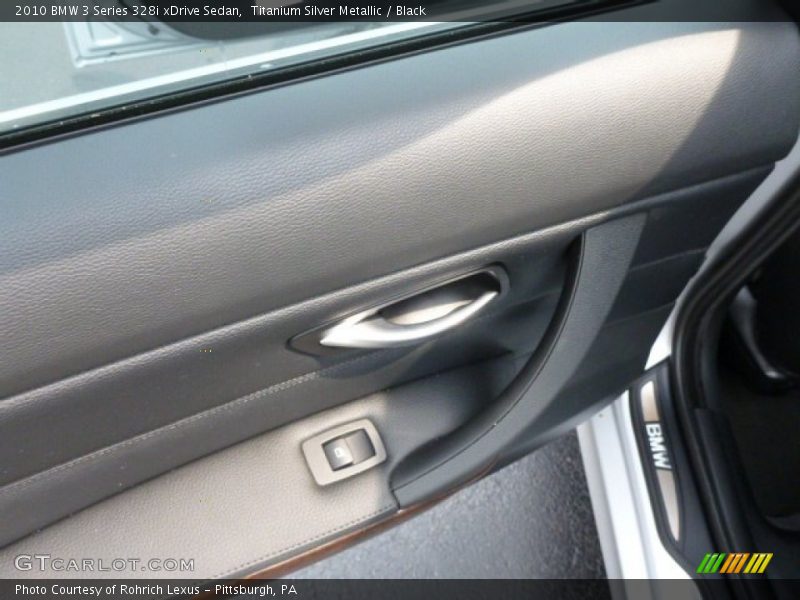 Titanium Silver Metallic / Black 2010 BMW 3 Series 328i xDrive Sedan