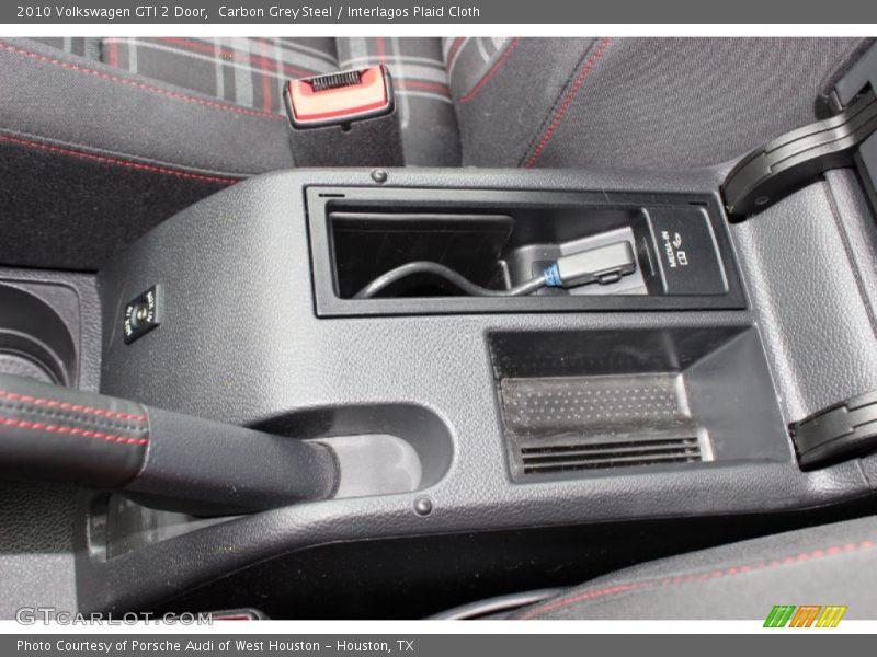 Carbon Grey Steel / Interlagos Plaid Cloth 2010 Volkswagen GTI 2 Door