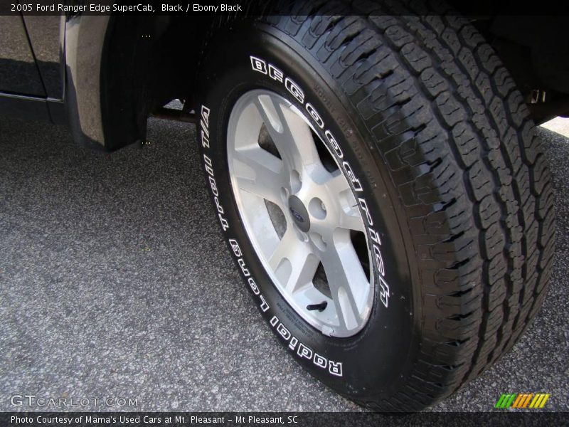 Black / Ebony Black 2005 Ford Ranger Edge SuperCab