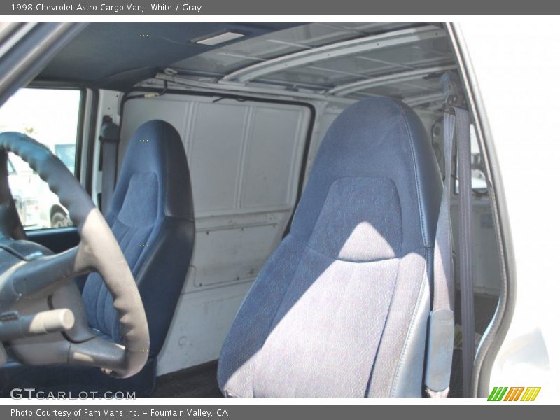 White / Gray 1998 Chevrolet Astro Cargo Van