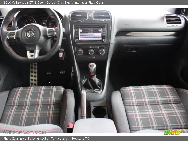 Carbon Grey Steel / Interlagos Plaid Cloth 2010 Volkswagen GTI 2 Door