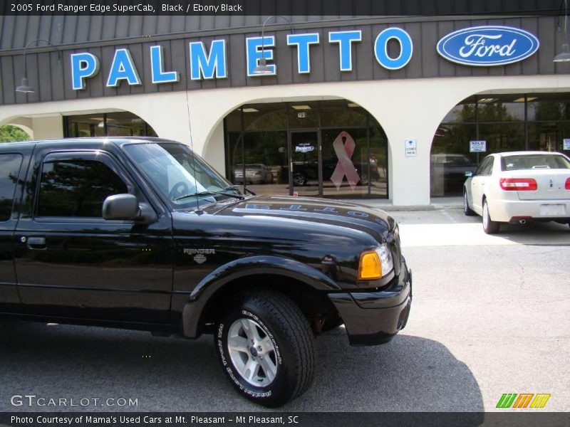 Black / Ebony Black 2005 Ford Ranger Edge SuperCab