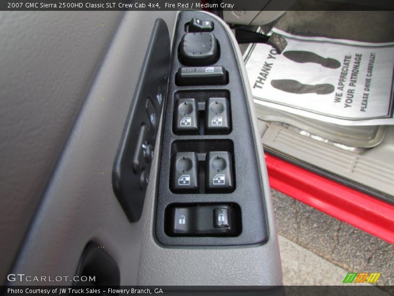 Fire Red / Medium Gray 2007 GMC Sierra 2500HD Classic SLT Crew Cab 4x4