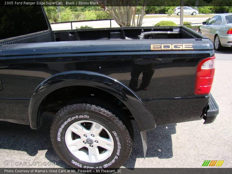 Black / Ebony Black 2005 Ford Ranger Edge SuperCab
