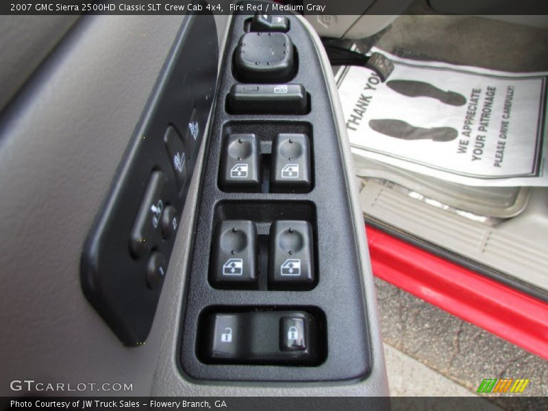 Fire Red / Medium Gray 2007 GMC Sierra 2500HD Classic SLT Crew Cab 4x4