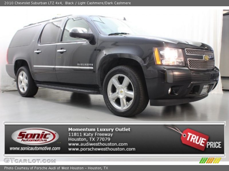 Black / Light Cashmere/Dark Cashmere 2010 Chevrolet Suburban LTZ 4x4