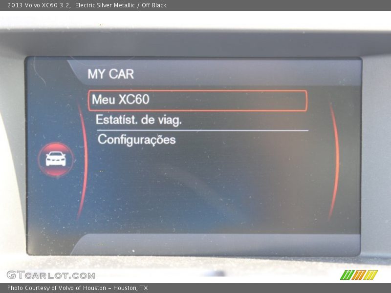 Electric Silver Metallic / Off Black 2013 Volvo XC60 3.2