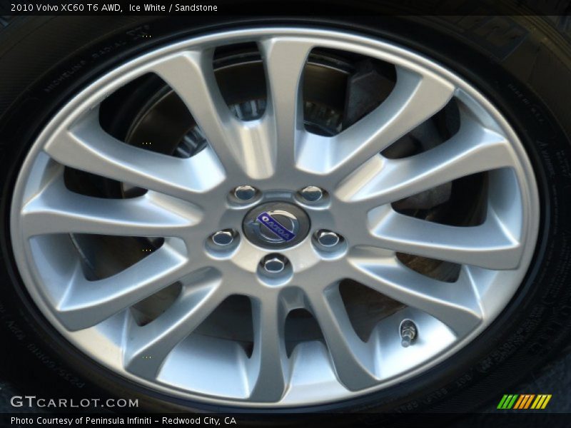 Ice White / Sandstone 2010 Volvo XC60 T6 AWD