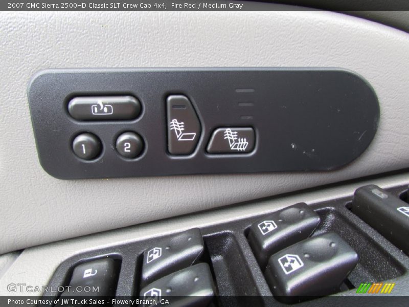 Fire Red / Medium Gray 2007 GMC Sierra 2500HD Classic SLT Crew Cab 4x4