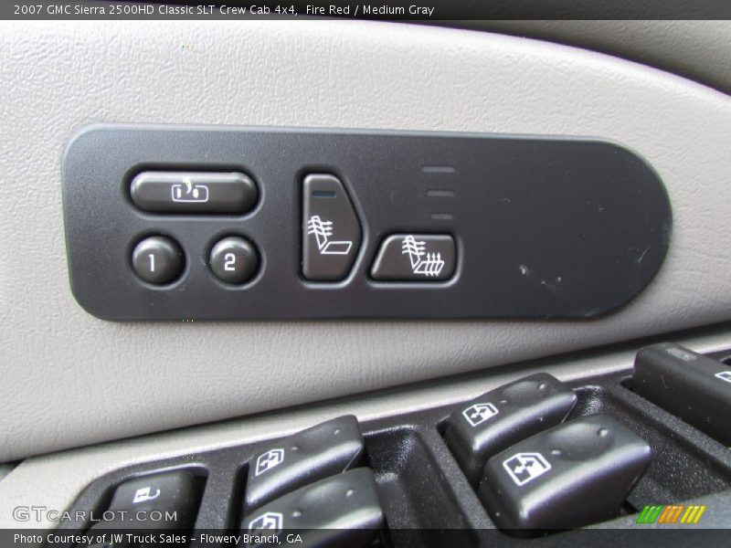 Fire Red / Medium Gray 2007 GMC Sierra 2500HD Classic SLT Crew Cab 4x4