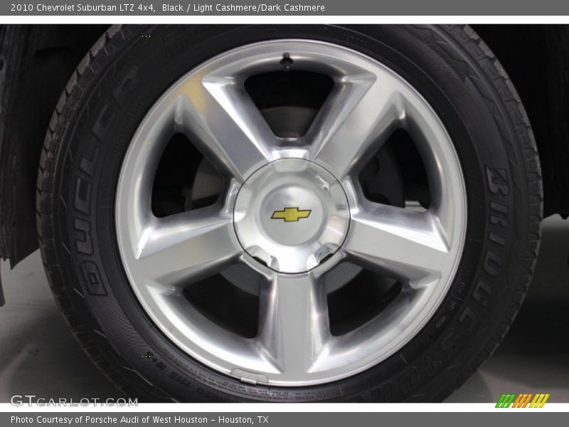 Black / Light Cashmere/Dark Cashmere 2010 Chevrolet Suburban LTZ 4x4