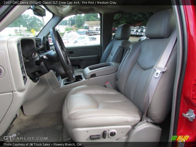 Fire Red / Medium Gray 2007 GMC Sierra 2500HD Classic SLT Crew Cab 4x4