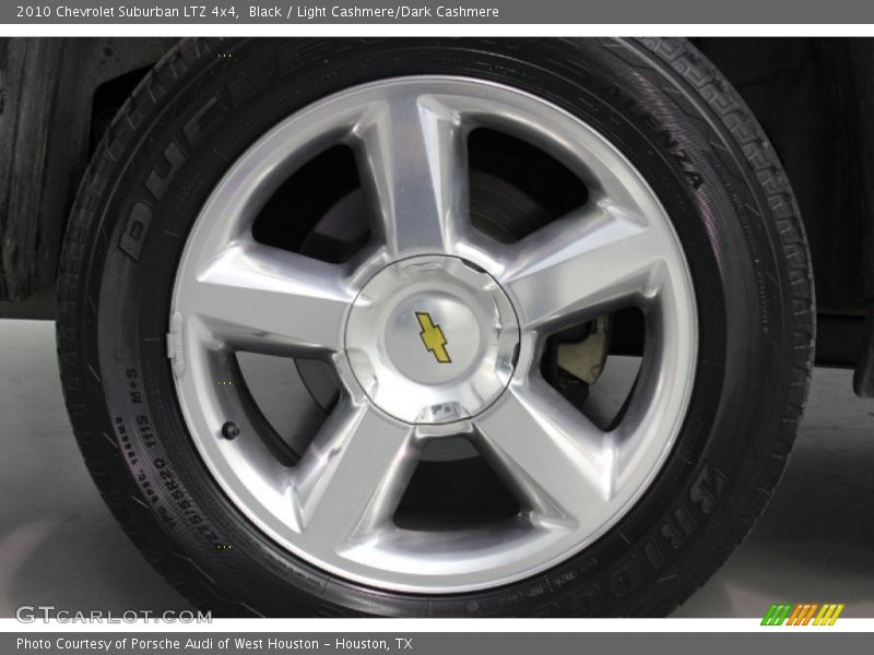 Black / Light Cashmere/Dark Cashmere 2010 Chevrolet Suburban LTZ 4x4