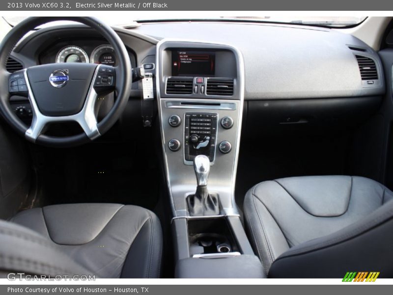 Electric Silver Metallic / Off Black 2013 Volvo XC60 3.2