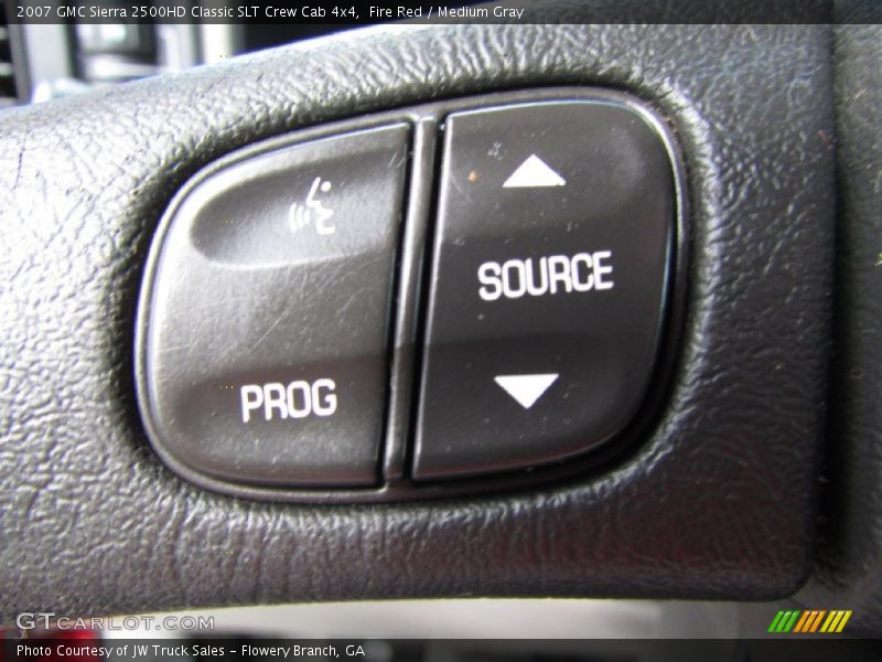 Fire Red / Medium Gray 2007 GMC Sierra 2500HD Classic SLT Crew Cab 4x4