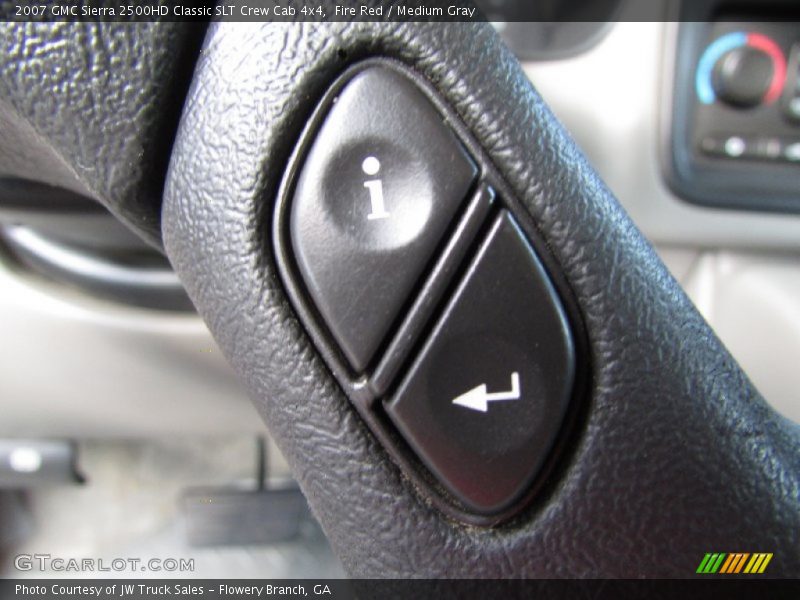 Fire Red / Medium Gray 2007 GMC Sierra 2500HD Classic SLT Crew Cab 4x4