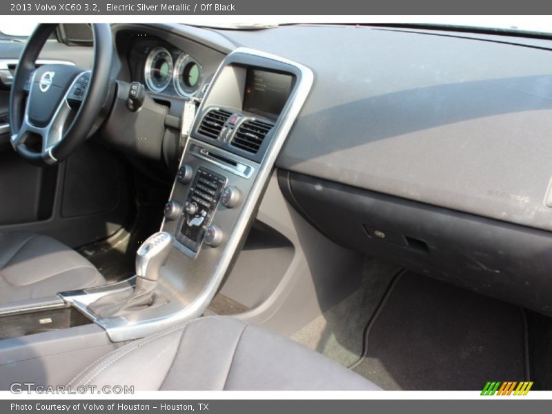 Electric Silver Metallic / Off Black 2013 Volvo XC60 3.2