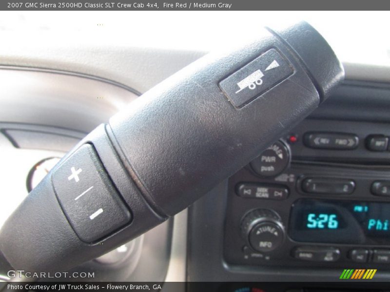 Fire Red / Medium Gray 2007 GMC Sierra 2500HD Classic SLT Crew Cab 4x4