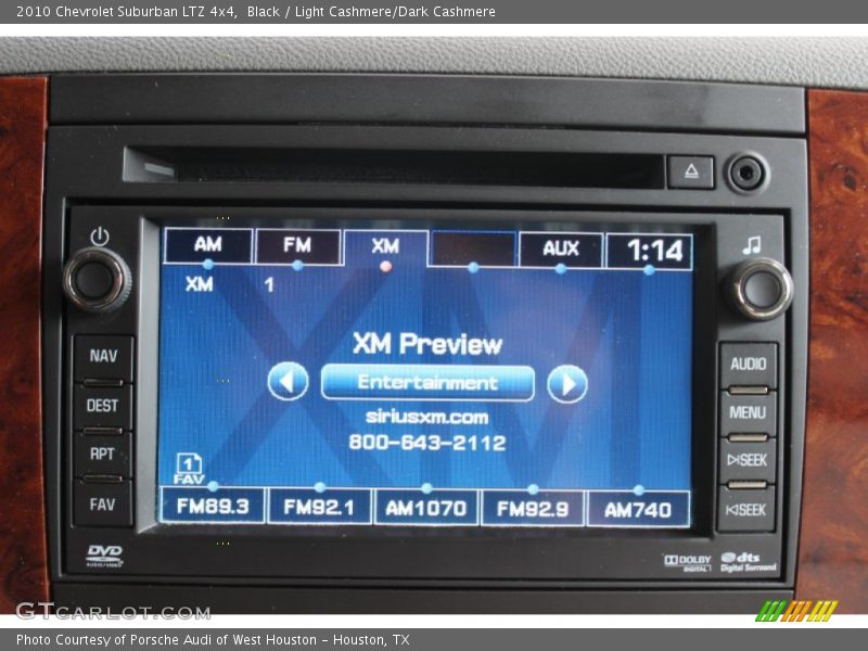 Black / Light Cashmere/Dark Cashmere 2010 Chevrolet Suburban LTZ 4x4