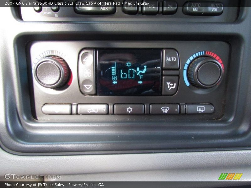 Fire Red / Medium Gray 2007 GMC Sierra 2500HD Classic SLT Crew Cab 4x4