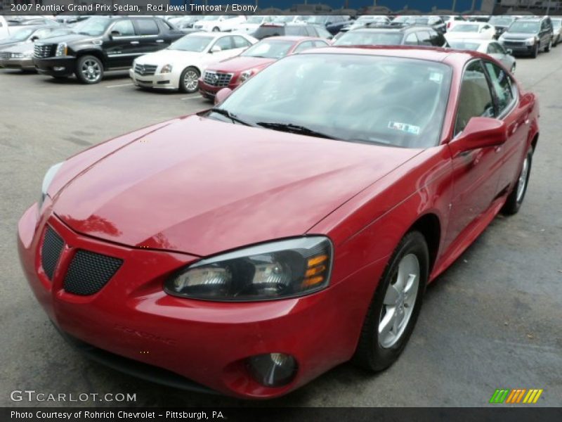 Red Jewel Tintcoat / Ebony 2007 Pontiac Grand Prix Sedan